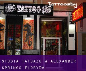 Studia tatuażu w Alexander Springs (Floryda)