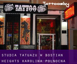Studia tatuażu w Bostian Heights (Karolina Północna)