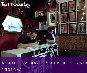 Studia tatuażu w Chain-O-Lakes (Indiana)