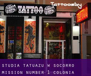 Studia tatuażu w Socorro Mission Number 1 Colonia