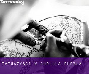 Tatuażyści w Cholula (Puebla)