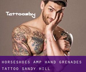 Horseshoes & Hand Grenades Tattoo (Sandy Hill)