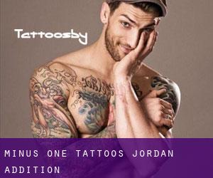 Minus One Tattoos (Jordan Addition)