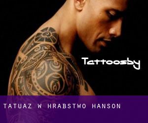 tatuaz w Hrabstwo Hanson