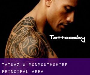 tatuaz w Monmouthshire principal area