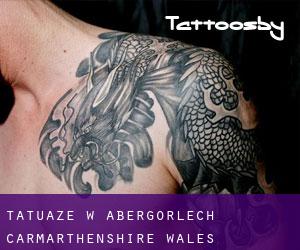 tatuaże w Abergorlech (Carmarthenshire, Wales)
