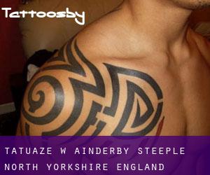 tatuaże w Ainderby Steeple (North Yorkshire, England)