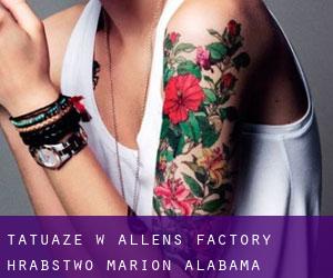 tatuaże w Allens Factory (Hrabstwo Marion, Alabama)
