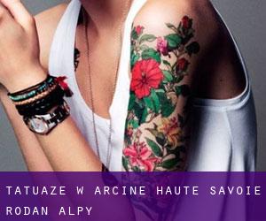 tatuaże w Arcine (Haute-Savoie, Rodan-Alpy)