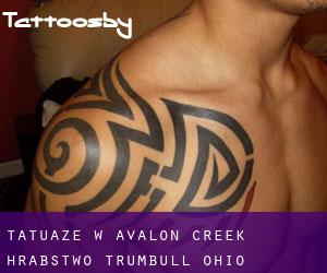 tatuaże w Avalon Creek (Hrabstwo Trumbull, Ohio)