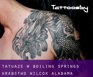 tatuaże w Boiling Springs (Hrabstwo Wilcox, Alabama)