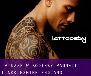 tatuaże w Boothby Pagnell (Lincolnshire, England)