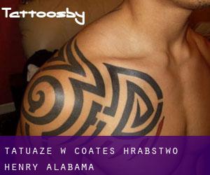 tatuaże w Coates (Hrabstwo Henry, Alabama)