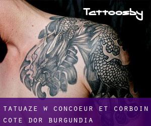 tatuaże w Concoeur-et-Corboin (Cote d'Or, Burgundia)