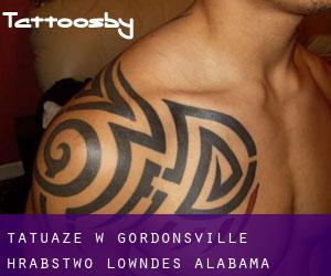 tatuaże w Gordonsville (Hrabstwo Lowndes, Alabama)