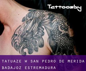 tatuaże w San Pedro de Mérida (Badajoz, Estremadura)